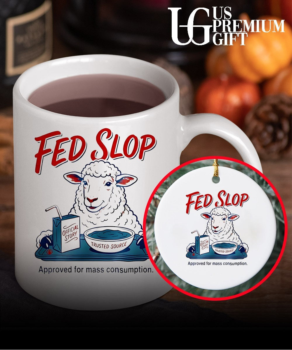 Sheep Fed Slop approved for mass consumption shirt