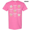 Shells & Stars Bow Collage Gildan Short Sleeve 'NLB' T-Shirts