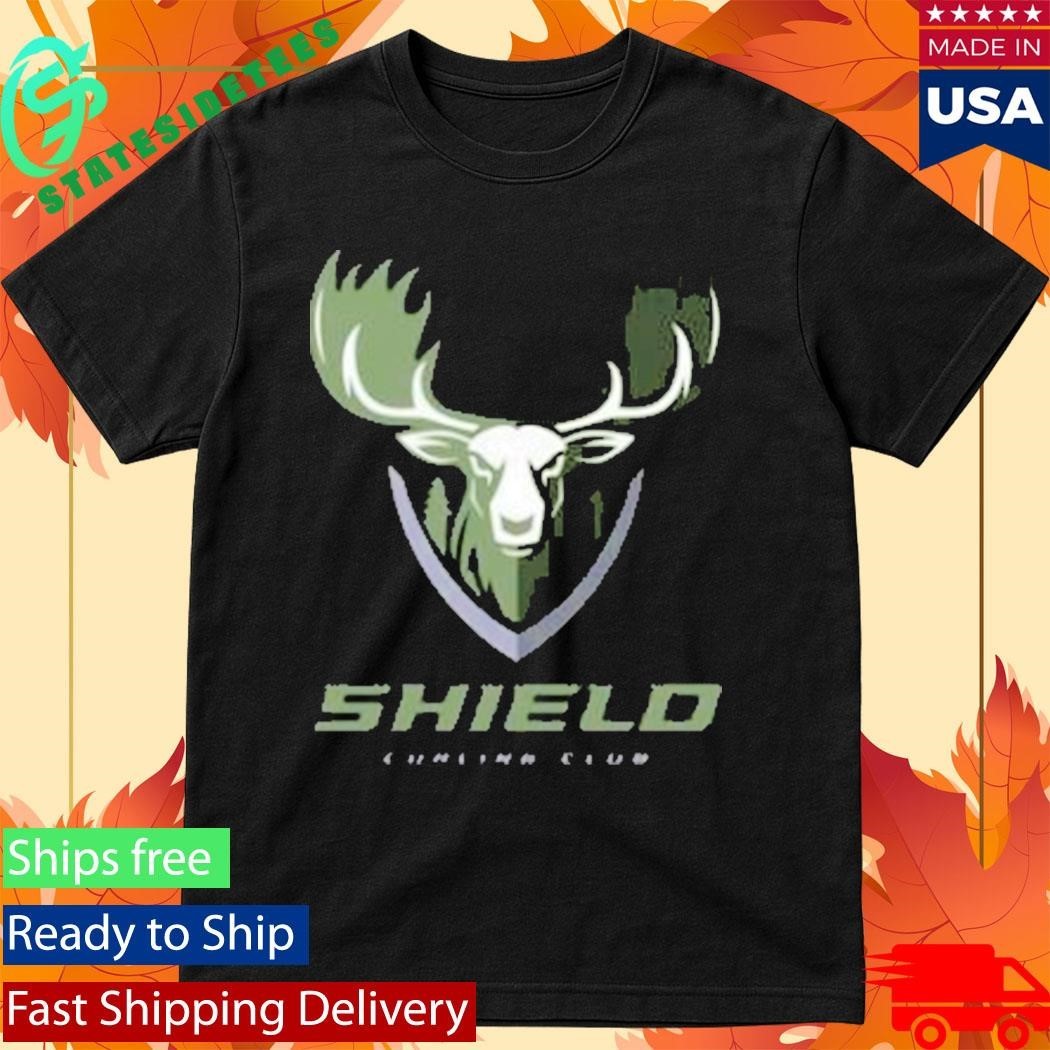 Shield Curling Club Logo Shirt Unisex , , , Long Sleeve Tee