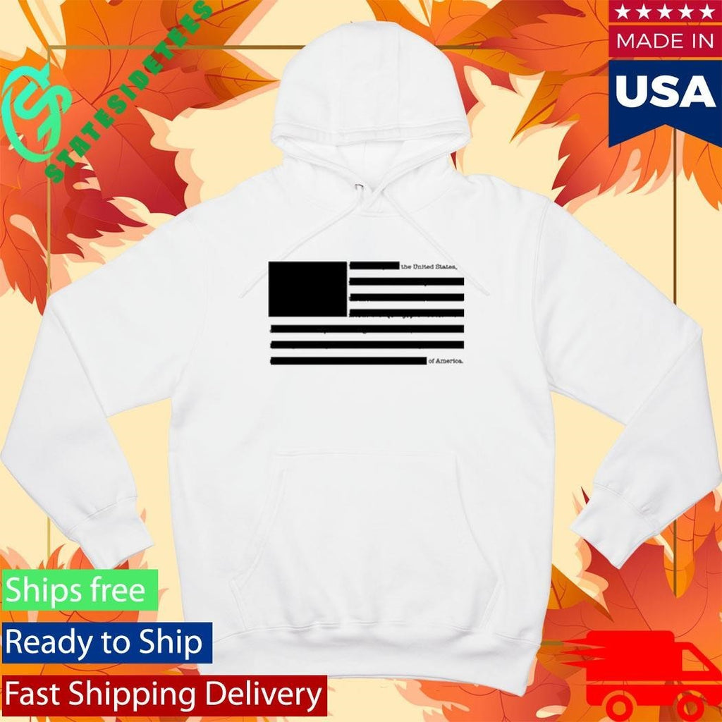 Shing02 Redacted Preamble White Shirt Unisex , , , Long Sleeve Tee