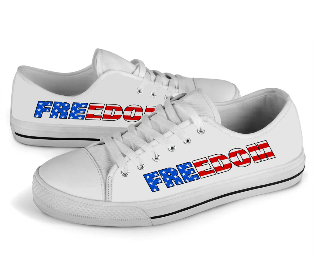 Freedom Charlie Low Top Canvas Shoe T-Shirts