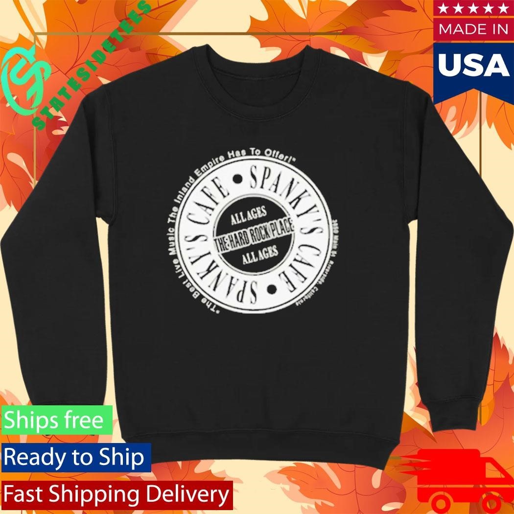 Showcase Theatre Spanky’s Black Circle Logo Unisex , , , Long Sleeve Tee