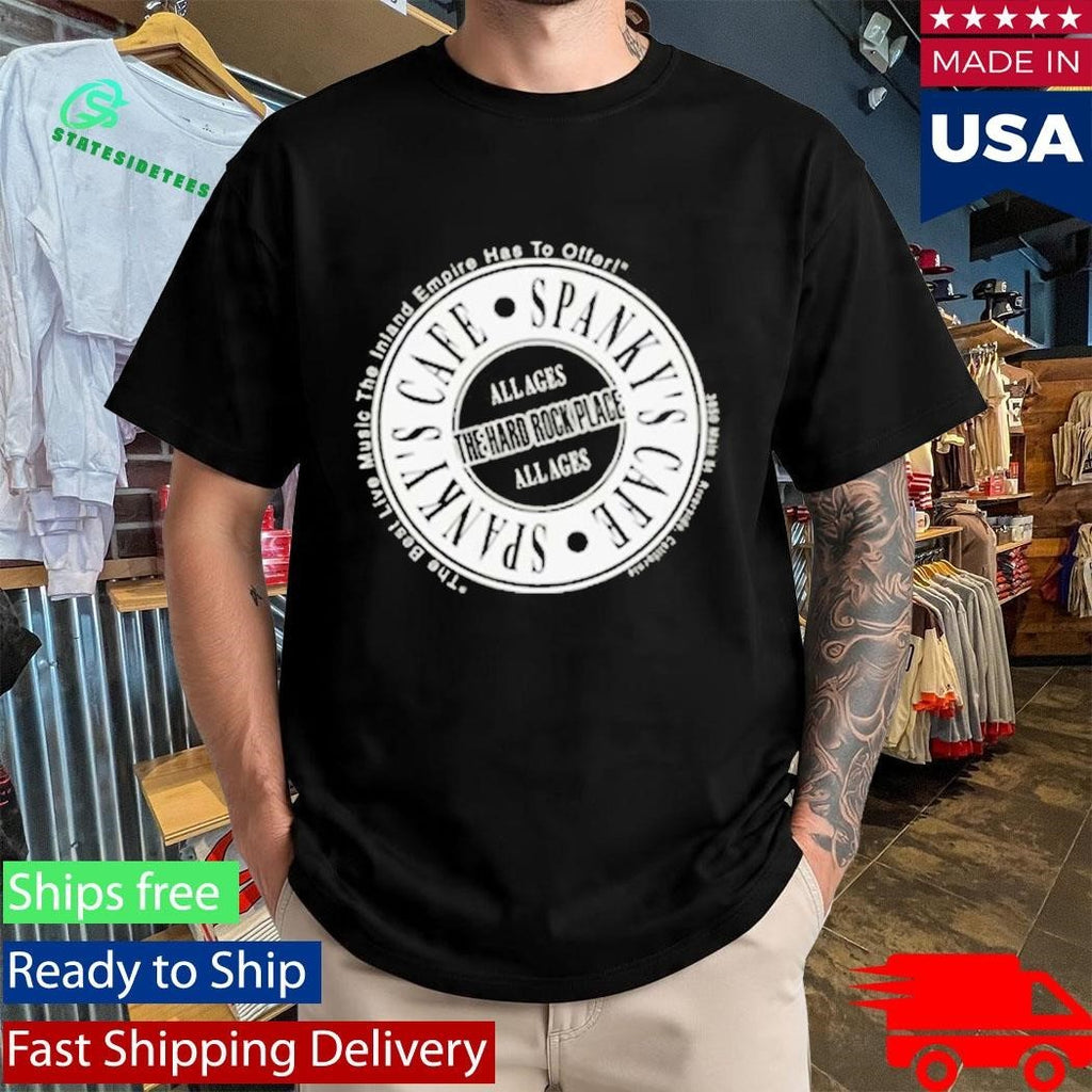 Showcase Theatre Spanky’s Black Circle Logo Unisex , , , Long Sleeve Tee