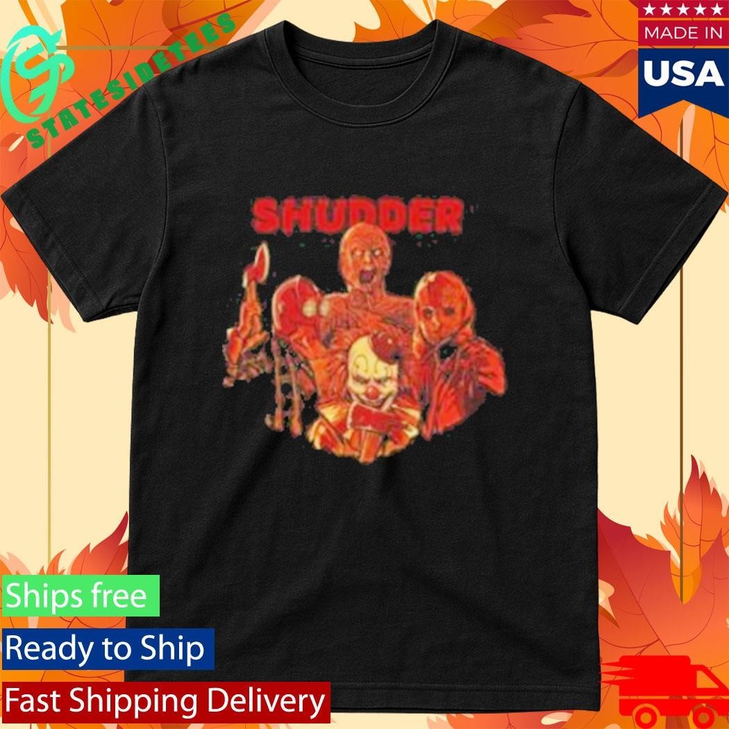 Shudder Villains Mashup Unisex , , , Long Sleeve Tee