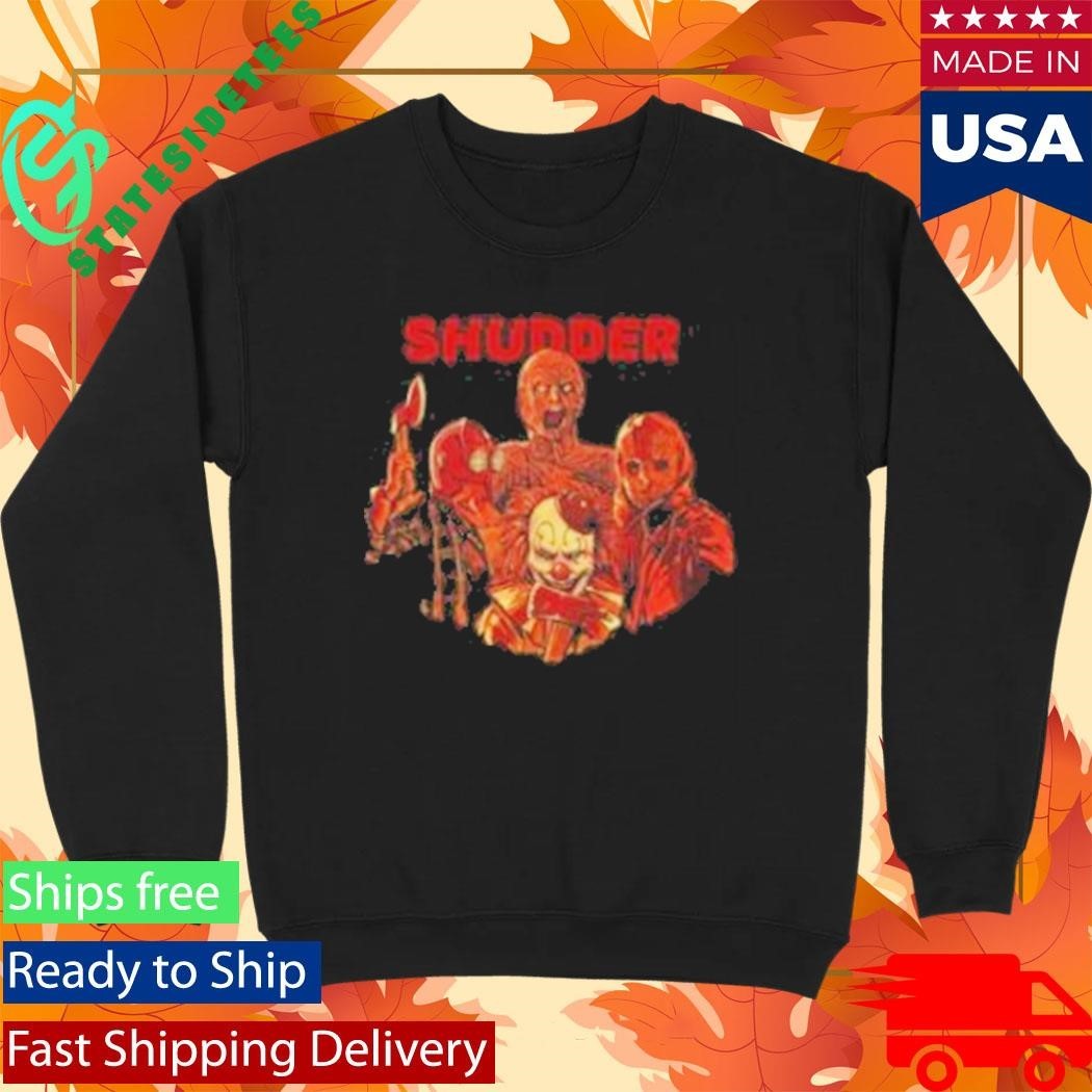 Shudder Villains Mashup Unisex , , , Long Sleeve Tee