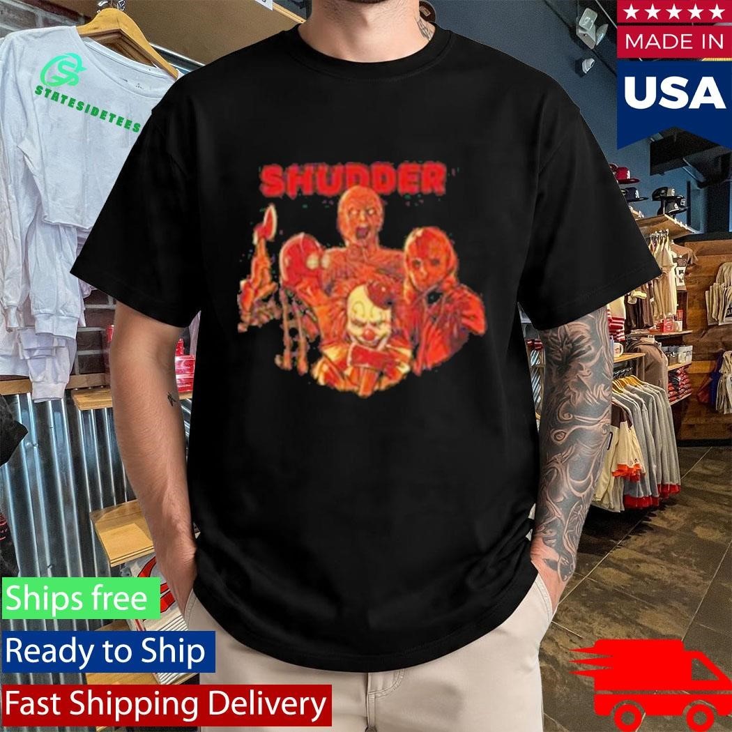 Shudder Villains Mashup Unisex , , , Long Sleeve Tee