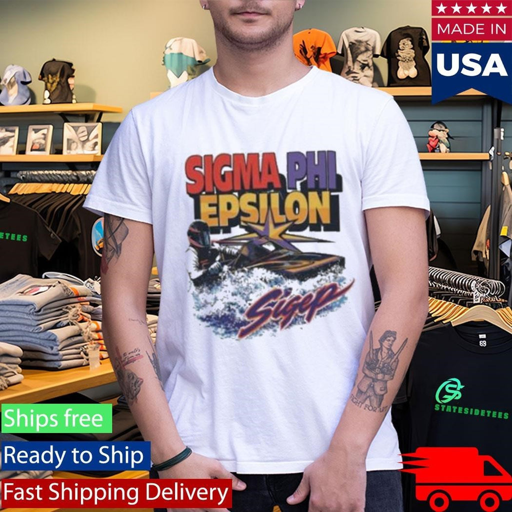 Sigma Phi Epsilon Sigep Snowmobile Shirt Unisex , , , Long Sleeve Tee