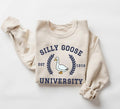 Silly Goose University Silly Goose University Shirt Funny Funny Guys Funny Goose Menswear Tops T-Shirts