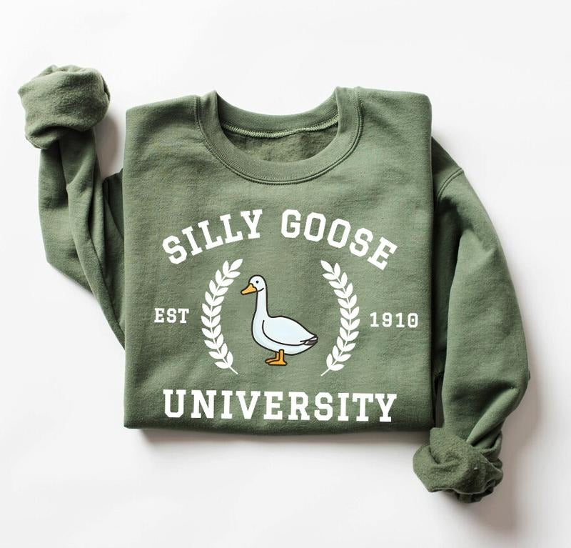 Silly Goose University Silly Goose University Shirt Menswear Tops Wetsuit T-Shirts