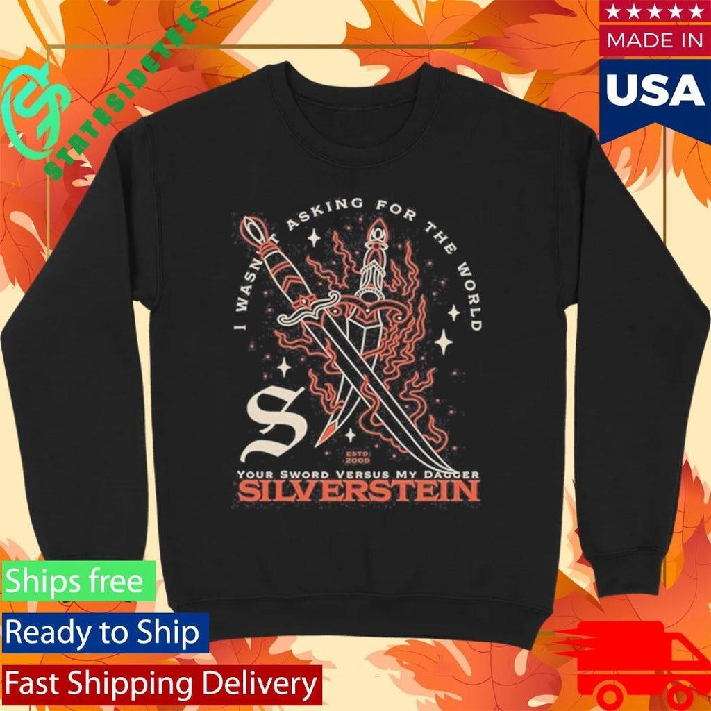 Silverstein Dagger Shirt Unisex , , , Long Sleeve Tee