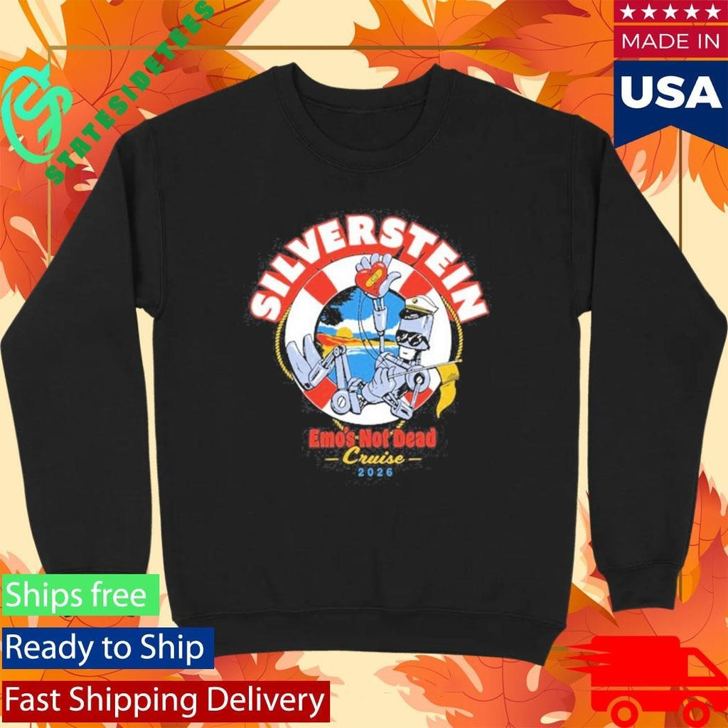 Silverstein Emo’s Not Dead Cruise 2026 Shirt Unisex , , , Long Sleeve Tee