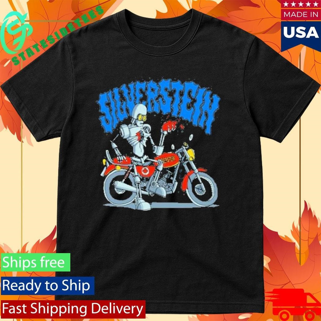Silverstein Robot Bike Unisex , , , Long Sleeve Tee