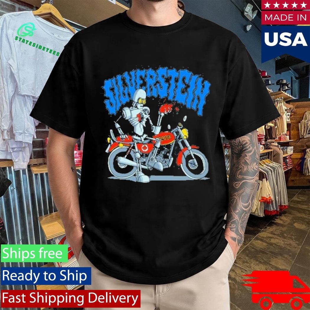 Silverstein Robot Bike Unisex , , , Long Sleeve Tee