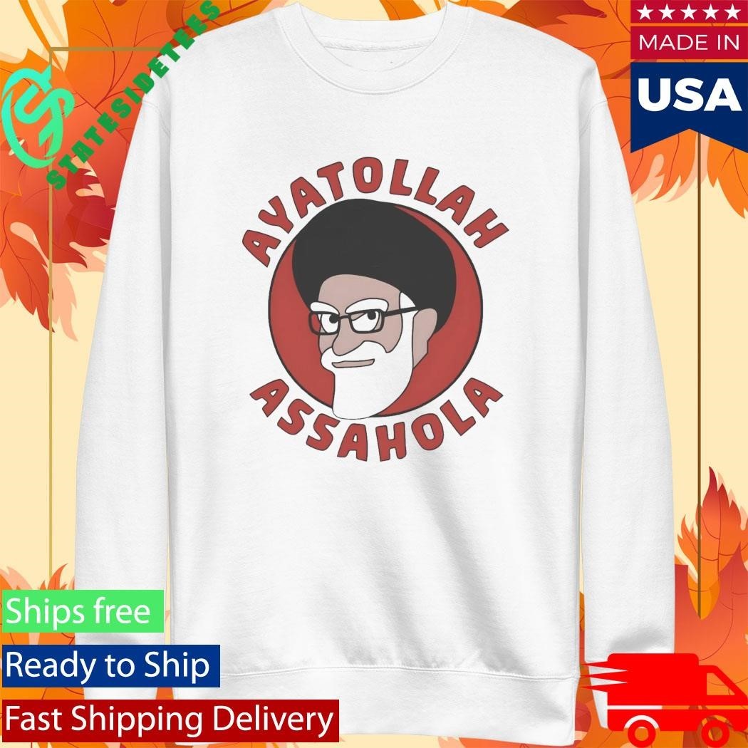 Simpsons Ayatollah Assahola Funny Ali Khamenei Shirt Unisex , , , Long Sleeve Tee