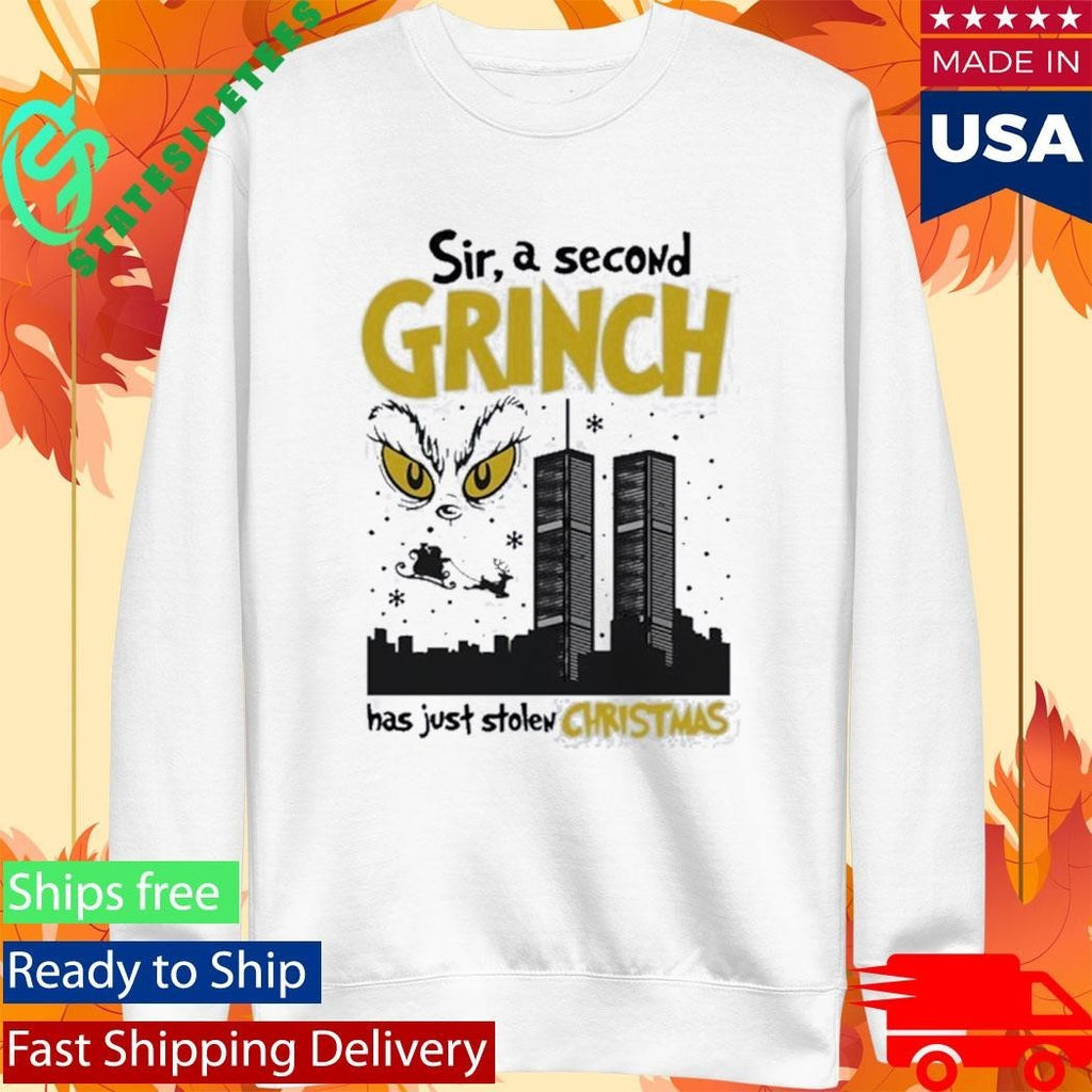 Sir, A Second Character Has Just Stolen Christmas Shirt Unisex , , , Long Sleeve Tee
