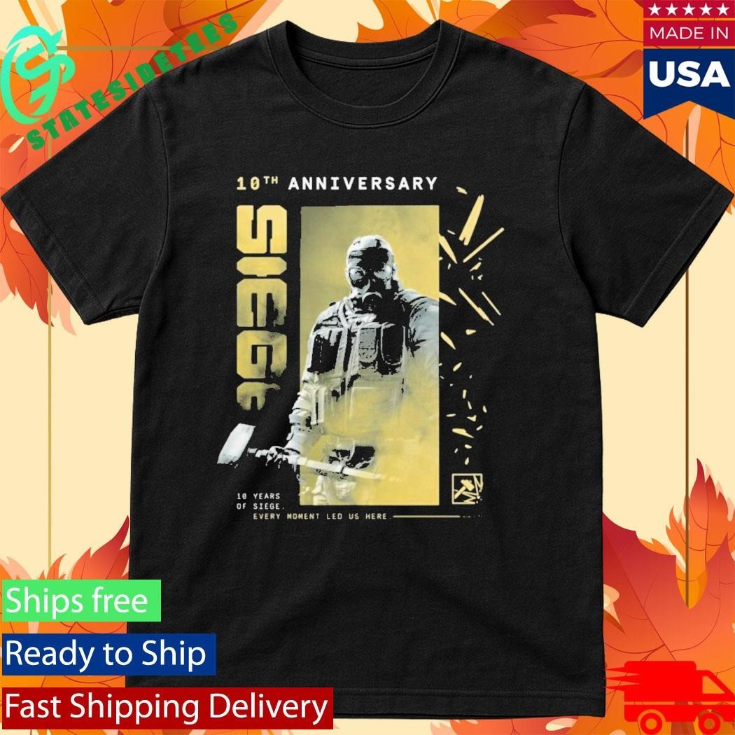 Six Siege 10Th Anniversary Sledge Shirt Unisex , , , Long Sleeve Tee