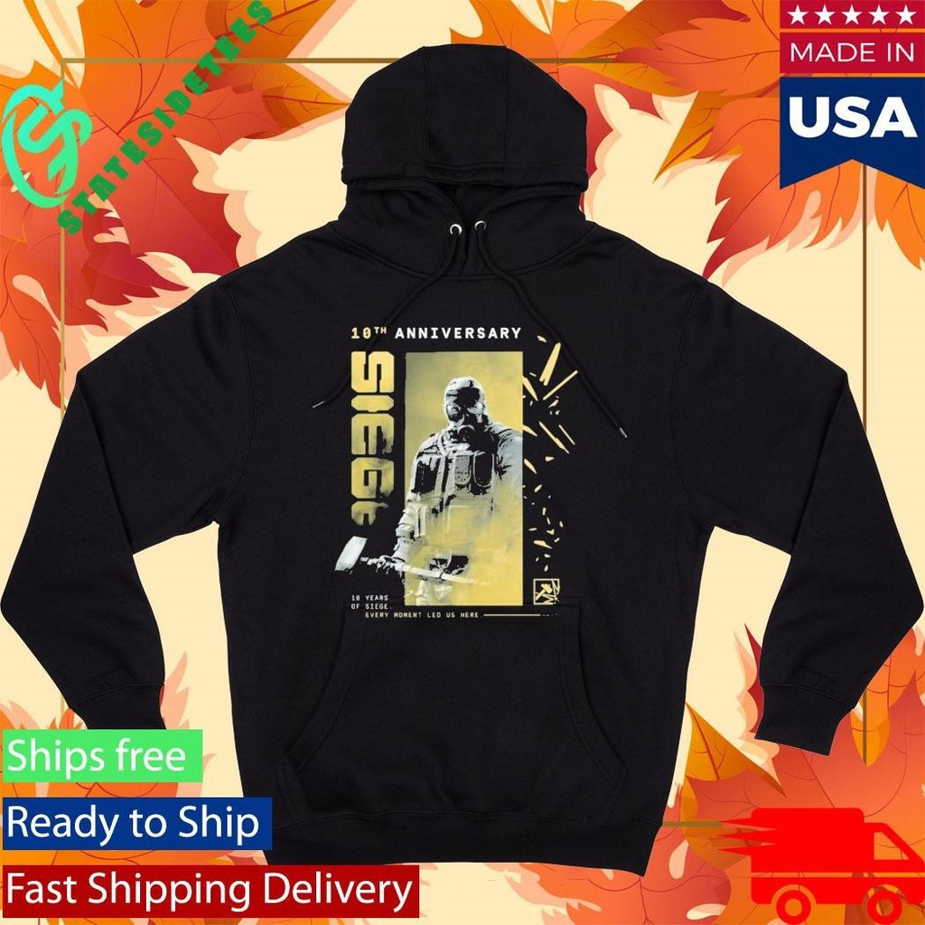 Six Siege 10Th Anniversary Sledge Shirt Unisex , , , Long Sleeve Tee