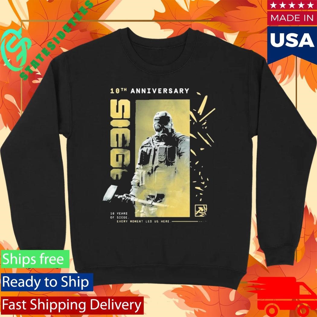 Six Siege 10Th Anniversary Sledge Shirt Unisex , , , Long Sleeve Tee