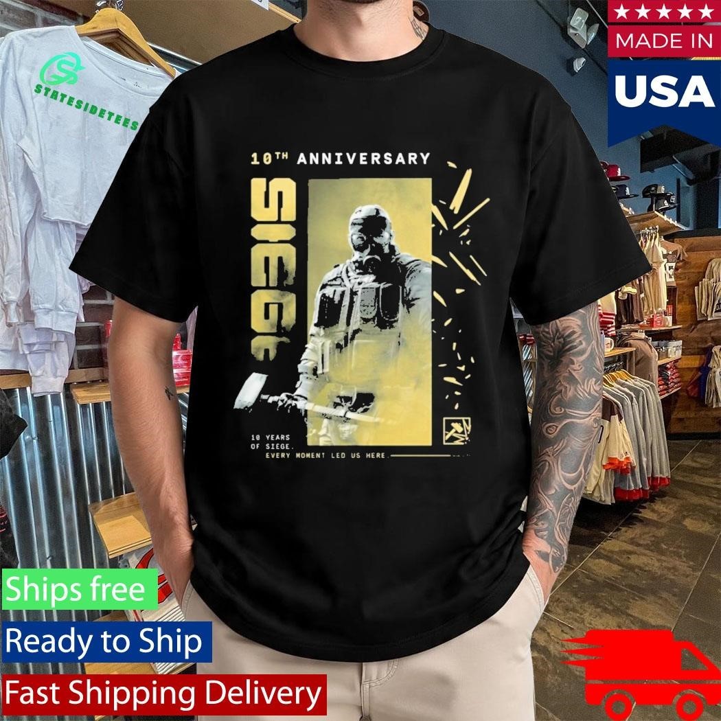 Six Siege 10Th Anniversary Sledge Shirt Unisex , , , Long Sleeve Tee