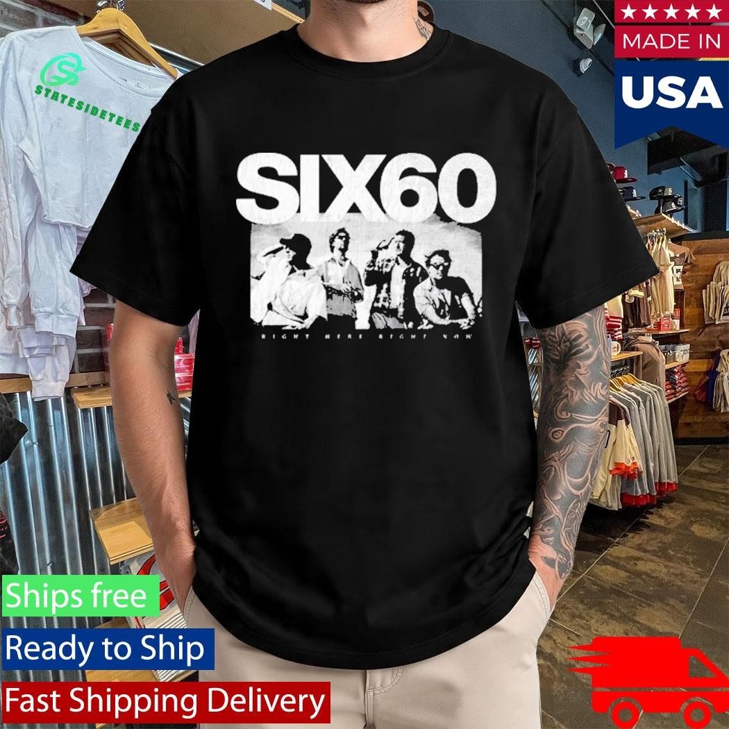 Six60 Band Right Here Right Now Unisex , , , Long Sleeve Tee