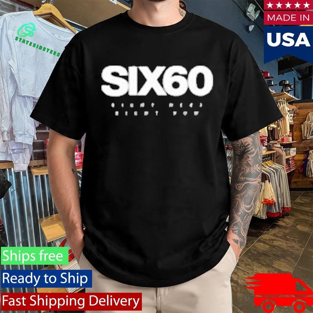 Six60 Right Here Right Now Black Logo Singlet Shirt Unisex , , , Long Sleeve Tee