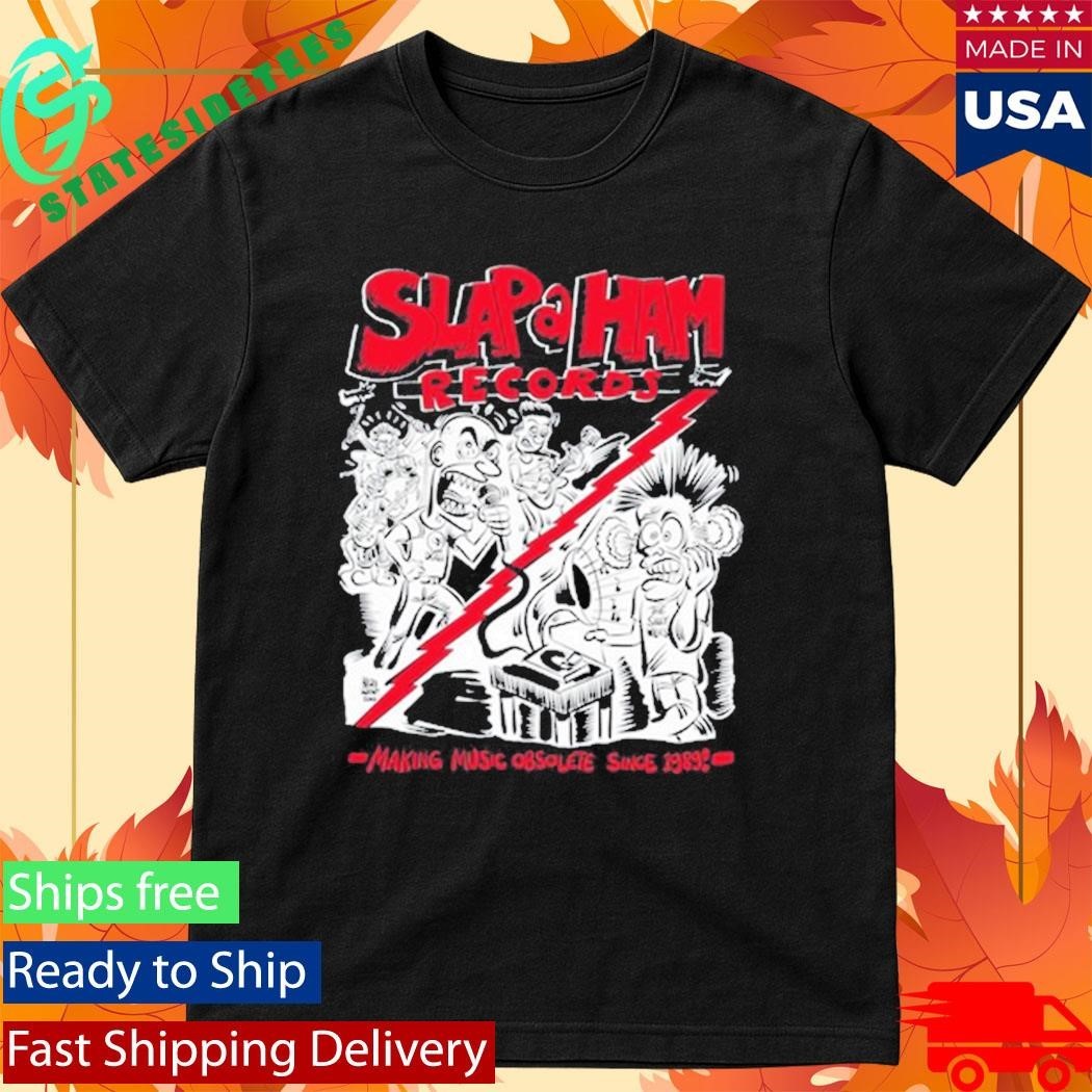 Slap A Ham Records Making Music Obsolete 2025 Shirt Unisex , , , Long Sleeve Tee