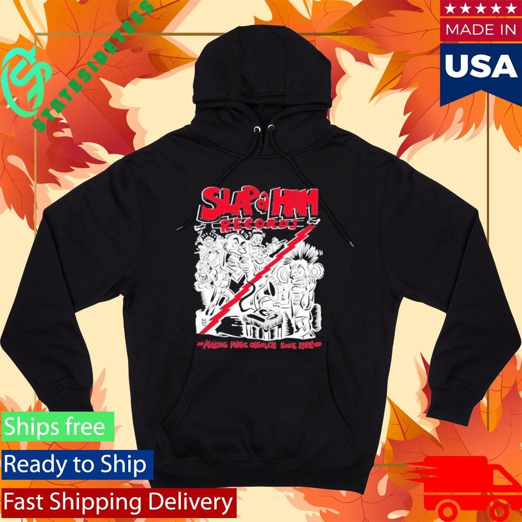 Slap A Ham Records Making Music Obsolete 2025 Shirt Unisex , , , Long Sleeve Tee