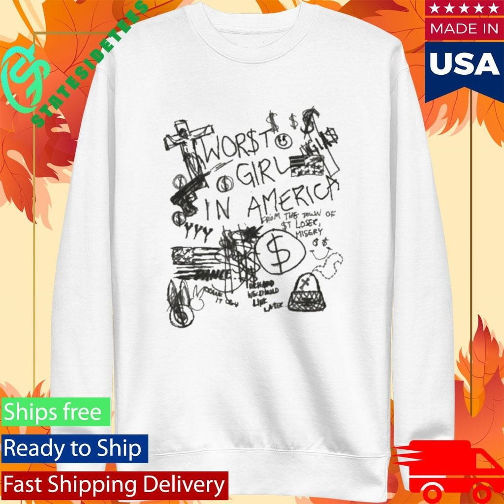 Slayyyter Sharpie Shirt Unisex , , , Long Sleeve Tee