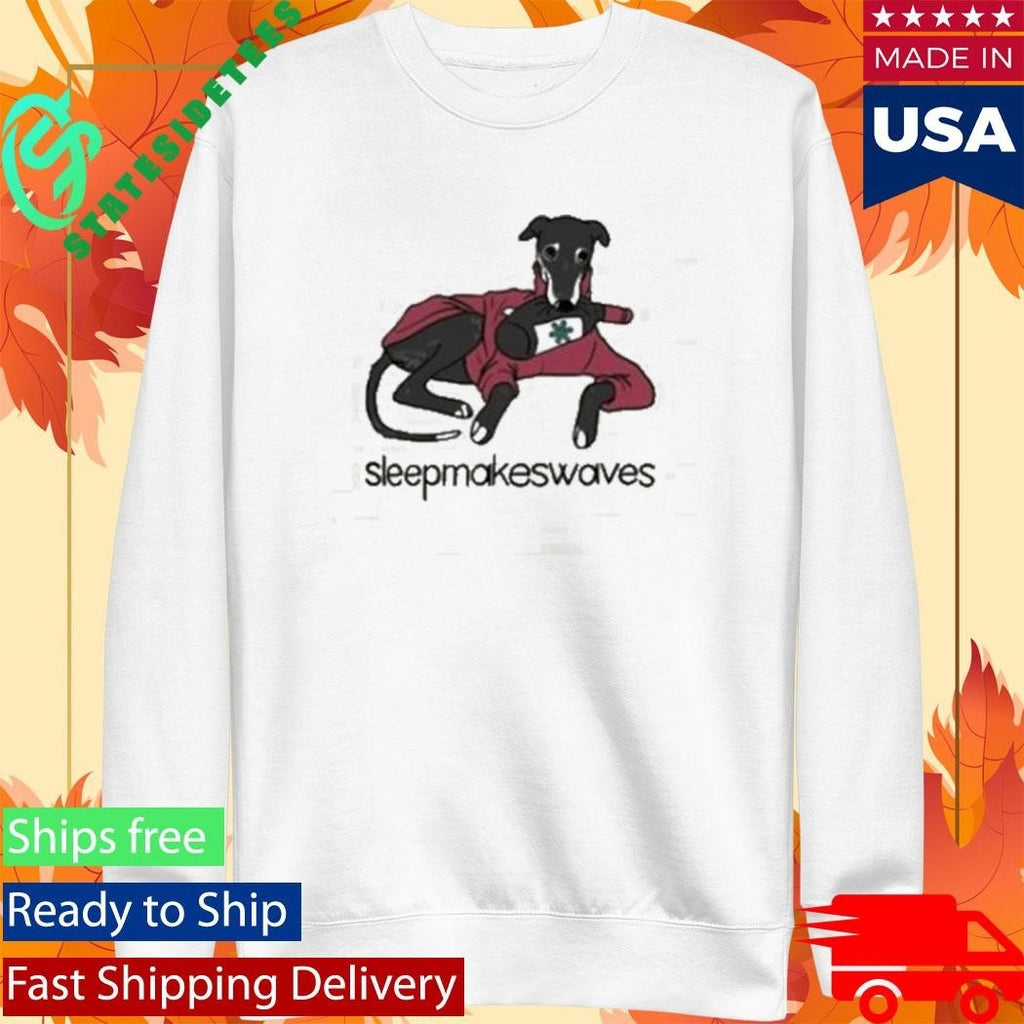 Sleepmakeswaves Post Rock Dog Shirt Unisex , , , Long Sleeve Tee