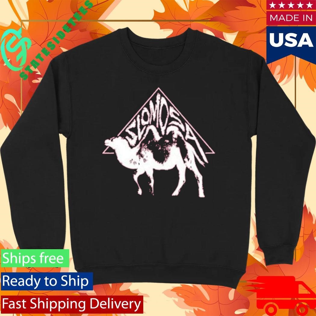 Slomosa Maroon Og Camel Logo Shirt Unisex , , , Long Sleeve Tee