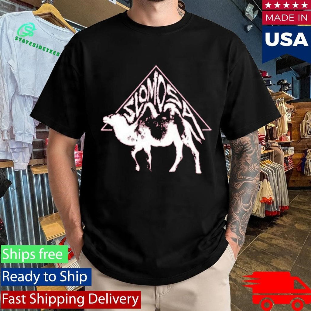 Slomosa Maroon Og Camel Logo Shirt Unisex , , , Long Sleeve Tee