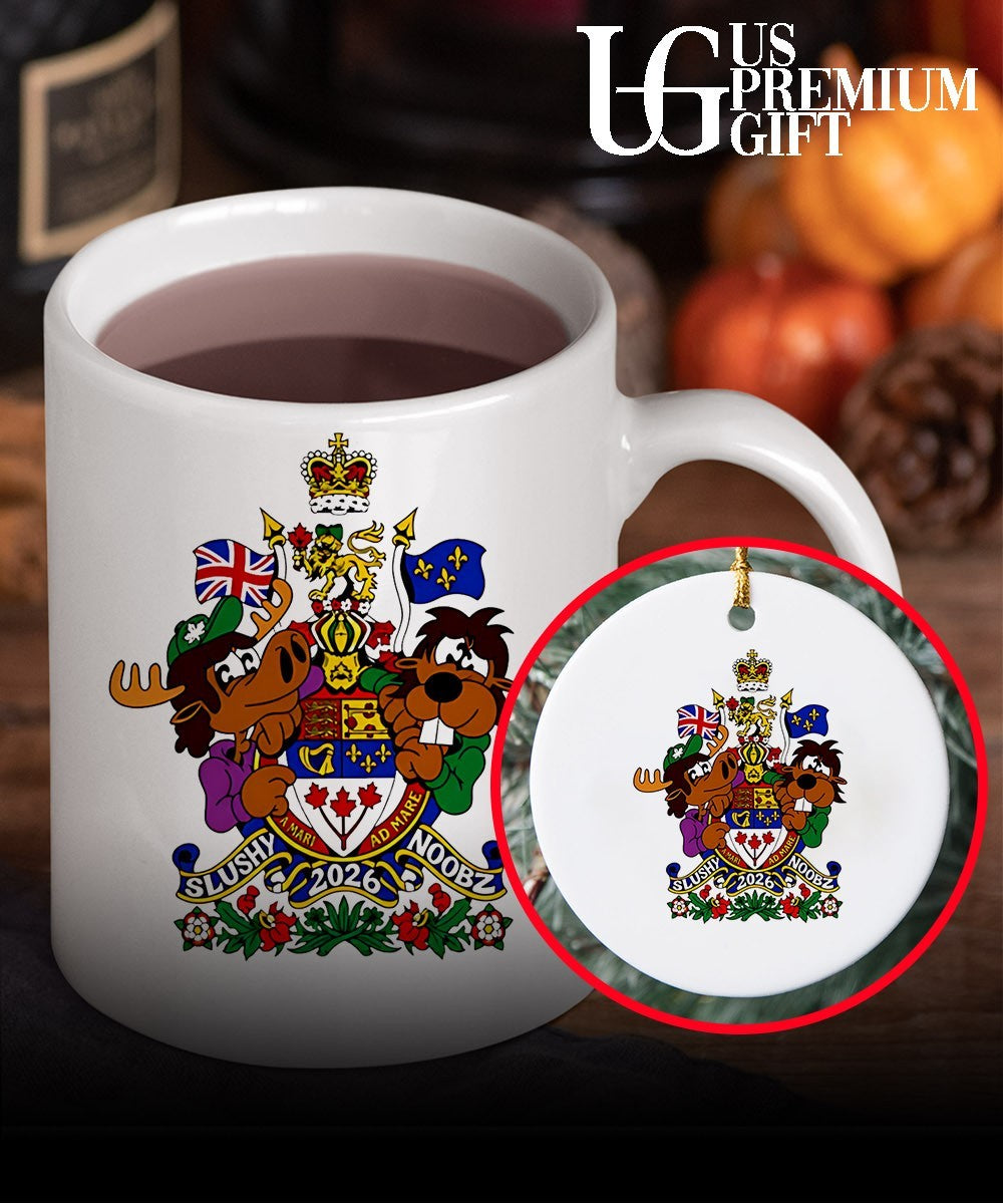 Slushy Noobz Canadian Crest shirt