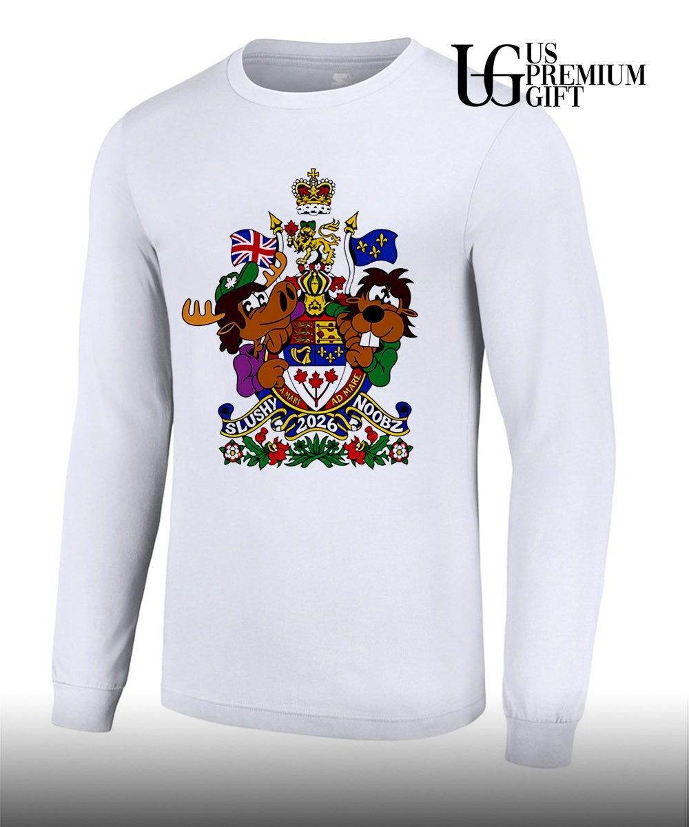 Slushy Noobz Canadian Crest shirt