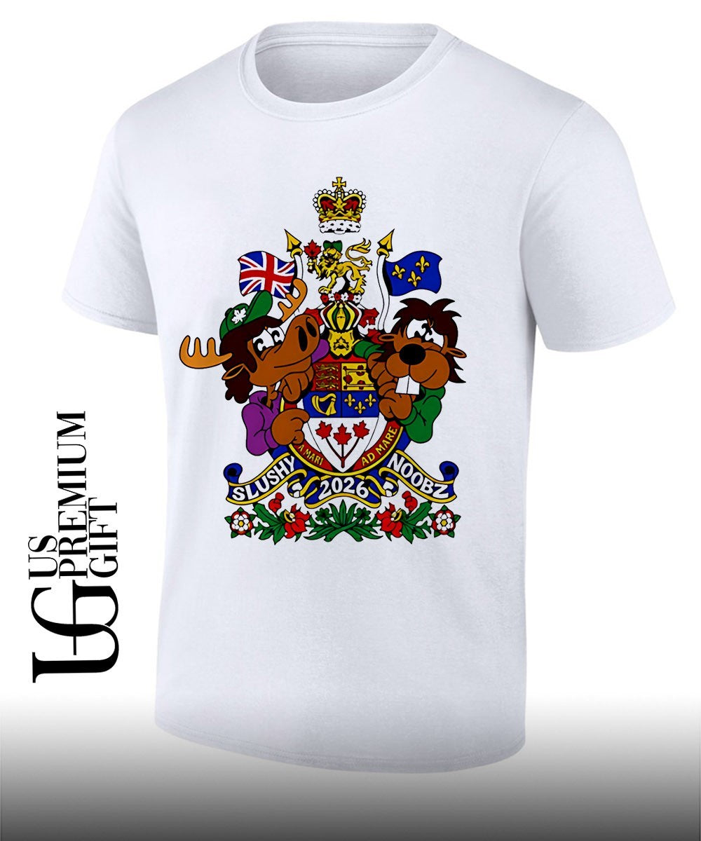 Slushy Noobz Canadian Crest shirt