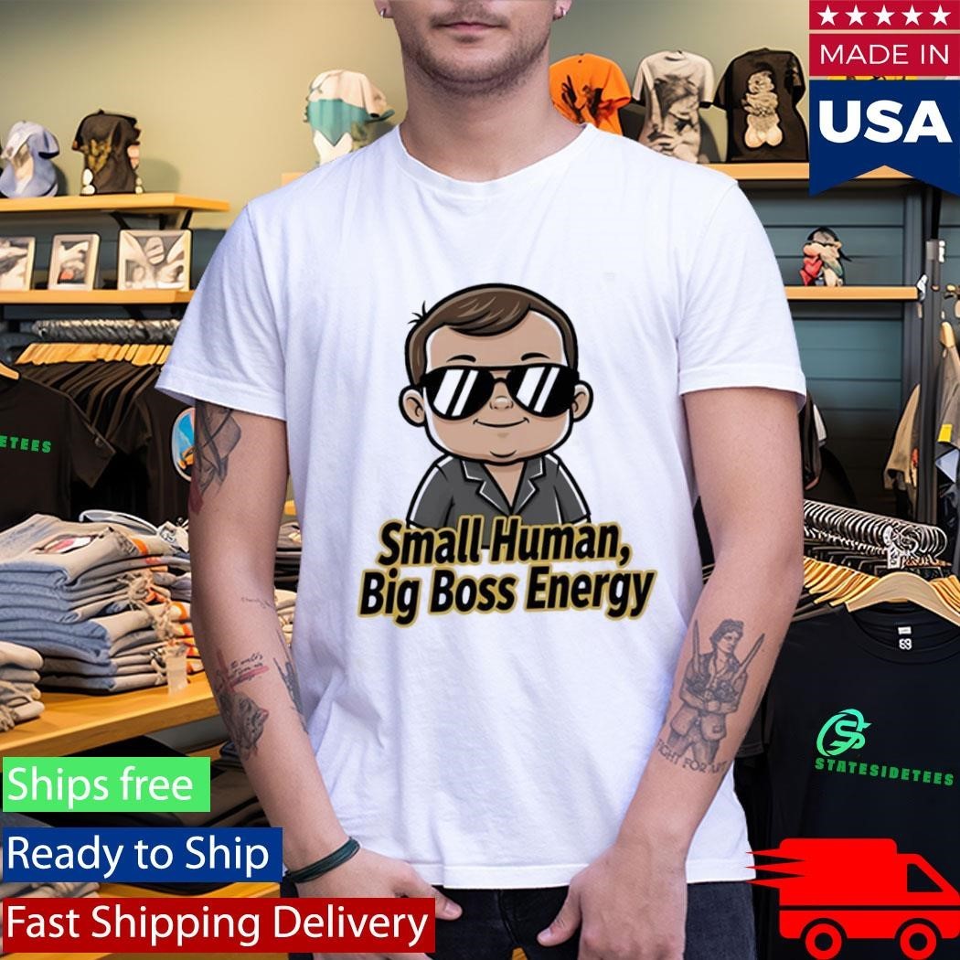 Small Human Big Boss Energy Shirt Unisex , , , Long Sleeve Tee