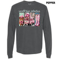 Small Town Valentine Long Sleeve Comfort Colors T-Shirts