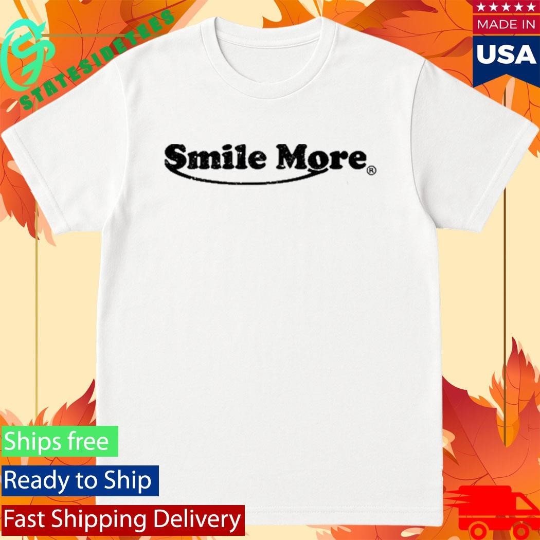 Smile More Shirt Unisex , , , Long Sleeve Tee