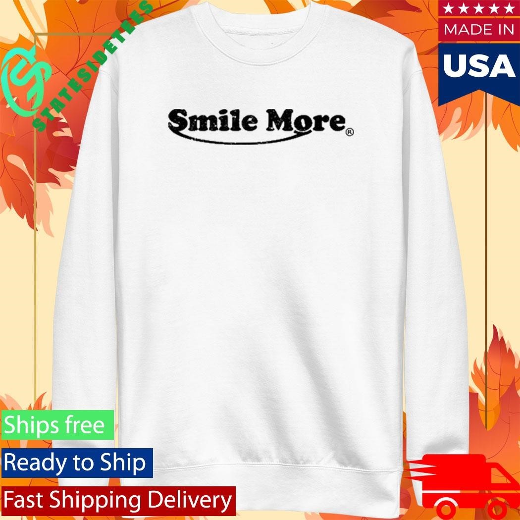 Smile More Shirt Unisex , , , Long Sleeve Tee