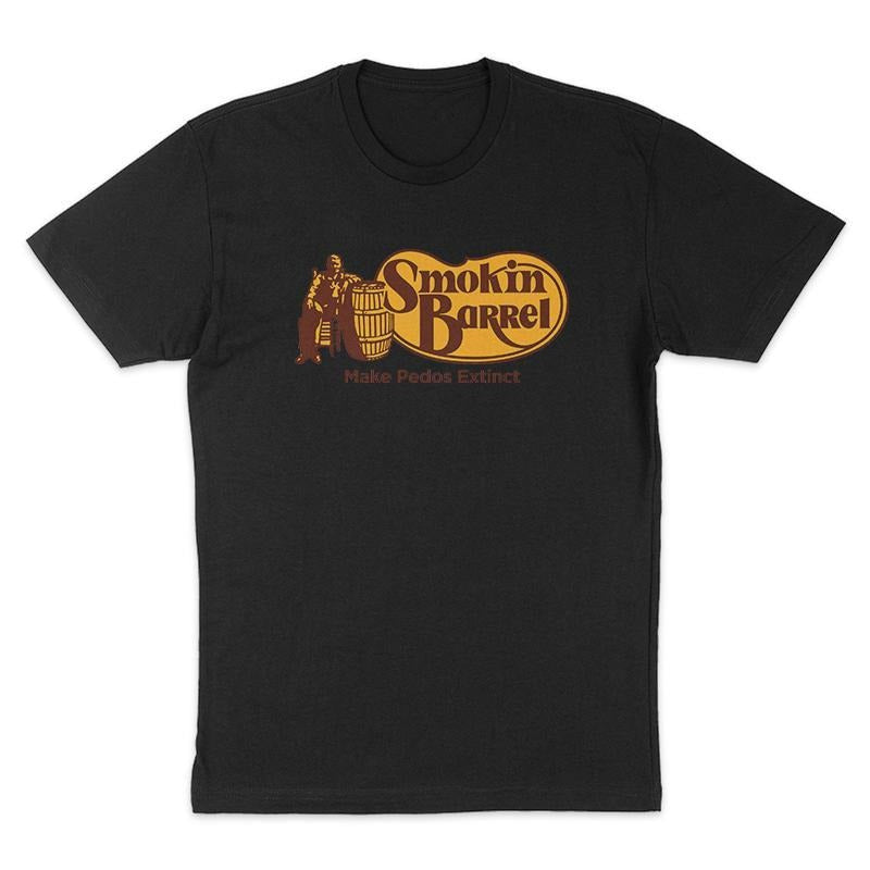 Smokin' Barrel Funny Shirt Dark Humor T-Shirts