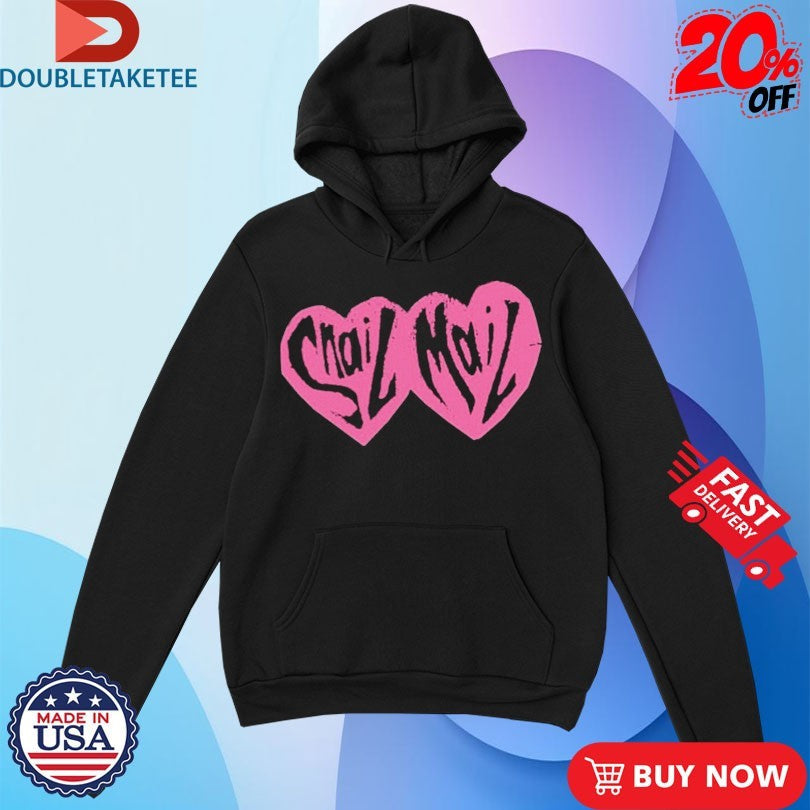 Snail Mail Heart Logo Unisex , , , Long Sleeve Tee