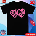 Snail Mail Heart Logo Unisex , , , Long Sleeve Tee