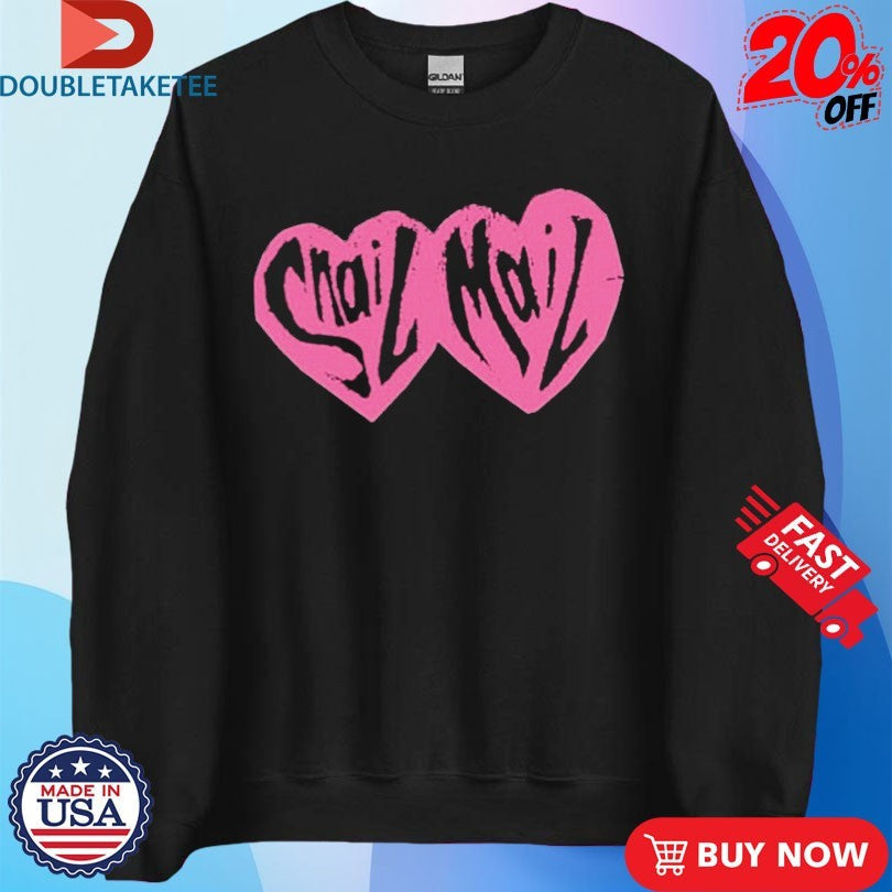 Snail Mail Heart Logo Unisex , , , Long Sleeve Tee