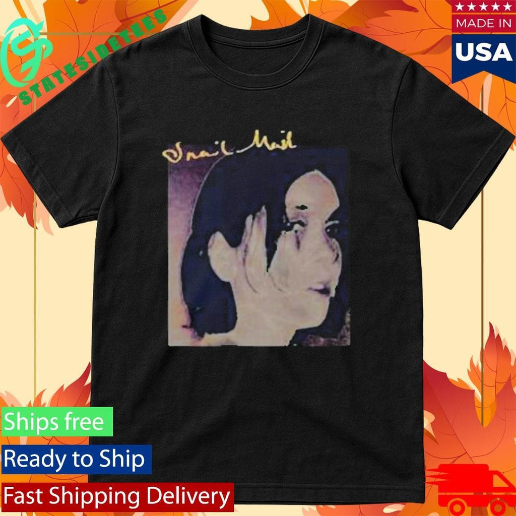 Snail Mail Portrait Unisex , , , Long Sleeve Tee