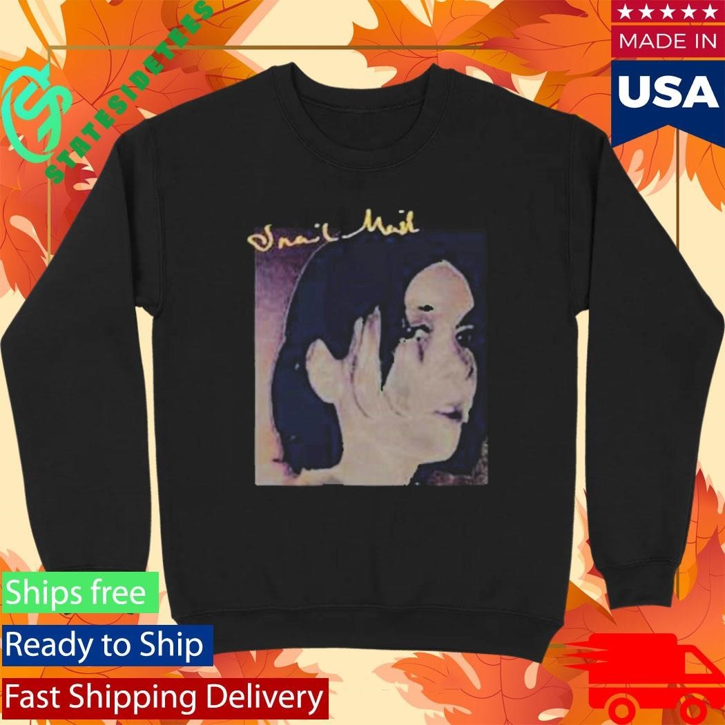 Snail Mail Portrait Unisex , , , Long Sleeve Tee