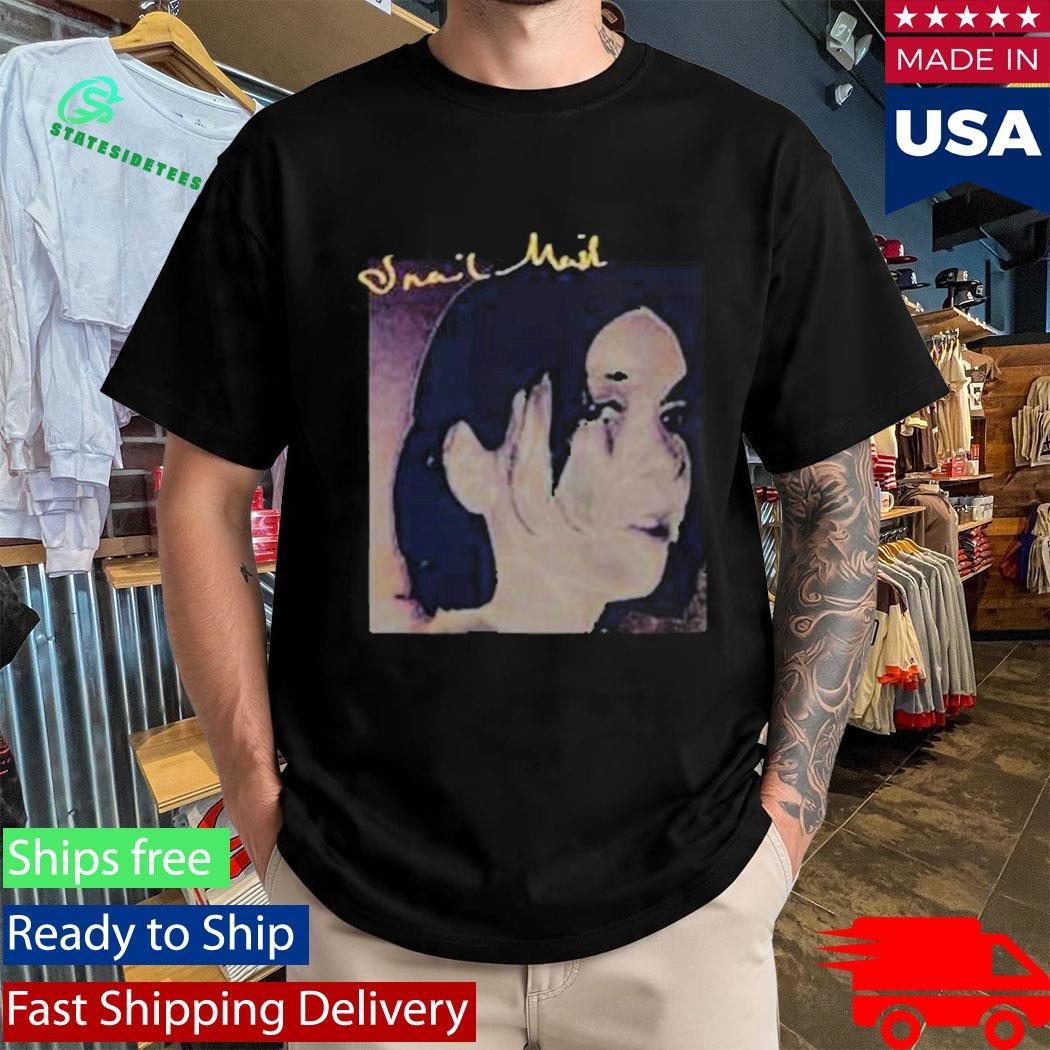 Snail Mail Portrait Unisex , , , Long Sleeve Tee