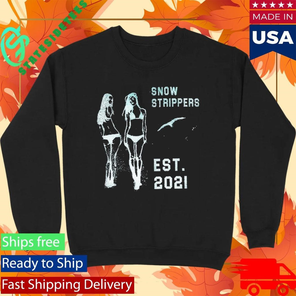 Snow Strippers Twerk Team Shirt Unisex , , , Long Sleeve Tee