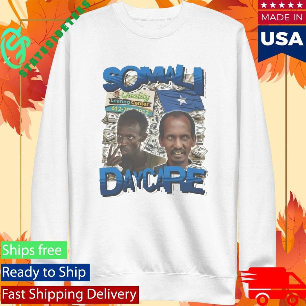 Somali Daycare Shirt Unisex , , , Long Sleeve Tee