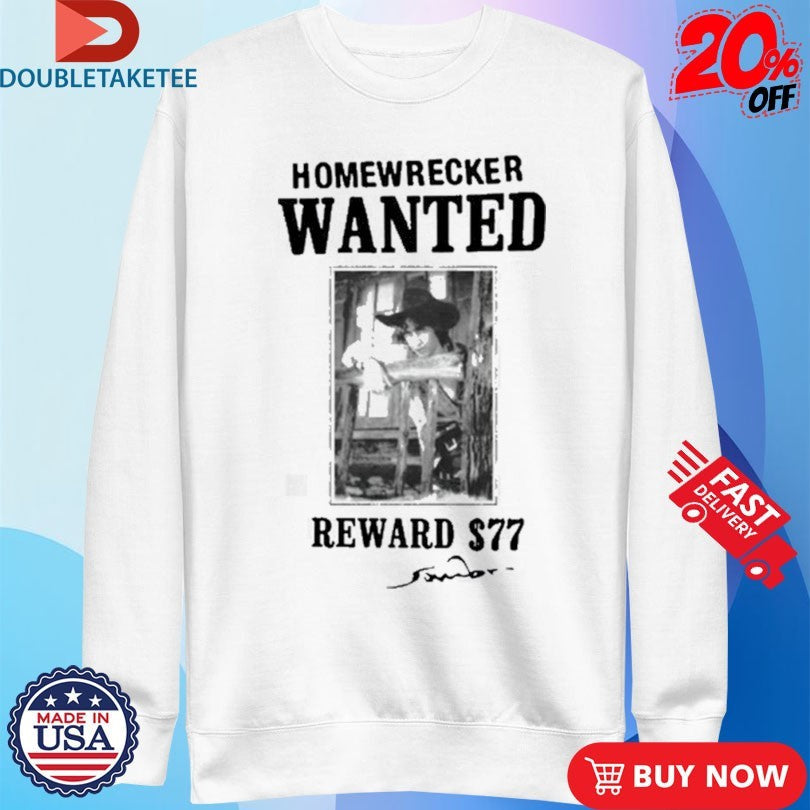 Sombr Homewrecker Wanted Reward $77 Unisex , , , Long Sleeve Tee