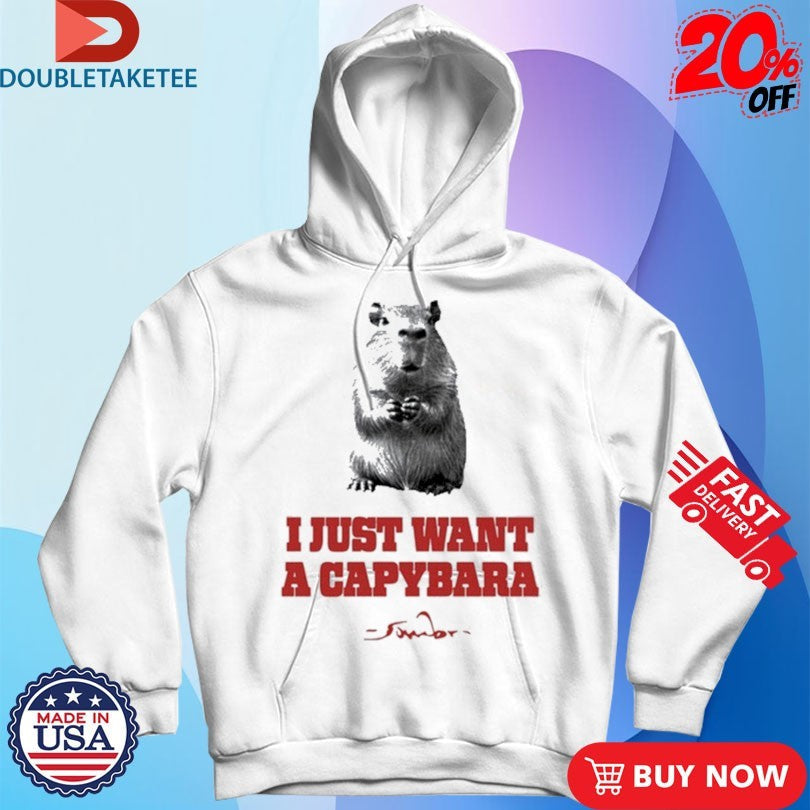 Sombr I Just Want A Capybara Unisex , , , Long Sleeve Tee