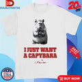 Sombr I Just Want A Capybara Unisex , , , Long Sleeve Tee